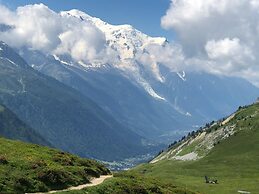 Calme nature ski à Vallorcine Mont Blanc