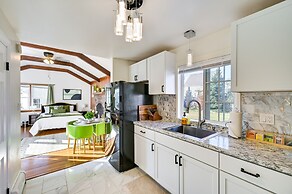 1 Mi to Downtown Salem: Studio w/ Fire Pit Access