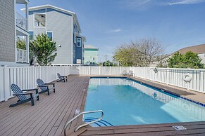 Steps to Ocean: Water-view Carolina Beach Unit!