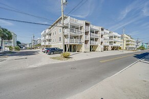 Steps to Ocean: Water-view Carolina Beach Unit!