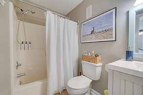 Steps to Ocean: Water-view Carolina Beach Unit!