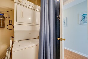 Steps to Ocean: Water-view Carolina Beach Unit!