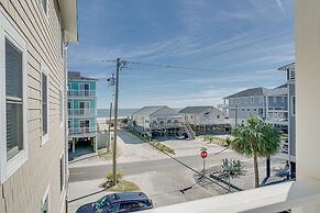 Steps to Ocean: Water-view Carolina Beach Unit!