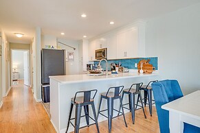 Steps to Ocean: Water-view Carolina Beach Unit!