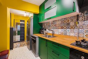 Flat w Jacuzzi and Backyard 6 min to Kadikoy Coast