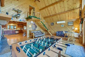 Secluded Log Cabin < 1 Mi to Munger State Trail!