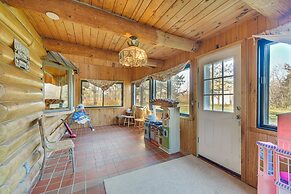 Secluded Log Cabin < 1 Mi to Munger State Trail!