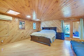 Secluded Log Cabin < 1 Mi to Munger State Trail!