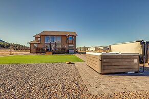 Scenic Flagstaff Home w/ Hot Tub & Mountain Views