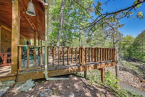 Cozy Oden Oasis w/ On-site Fishing Creek & Deck!