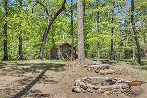 Cozy Oden Oasis w/ On-site Fishing Creek & Deck!