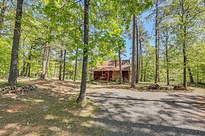 Cozy Oden Oasis w/ On-site Fishing Creek & Deck!