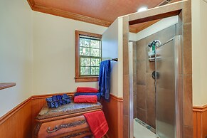 Cozy Oden Oasis w/ On-site Fishing Creek & Deck!