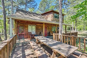 Cozy Oden Oasis w/ On-site Fishing Creek & Deck!