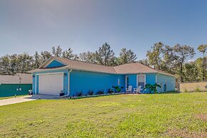 Citrus Springs Retreat w/ Grill & Screened Porch!