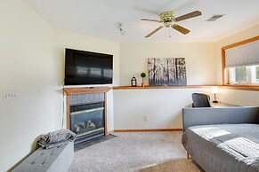 Bright Little Chute Condo w/ Deck & Yard!