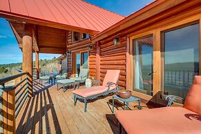 Angel Fire Escape w/ Hot Tub, Game Room & Views!
