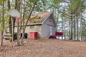Lakefront Rhinelander Cabin w/ Dock & Fire Pit!