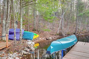 Lakefront Rhinelander Cabin w/ Dock & Fire Pit!