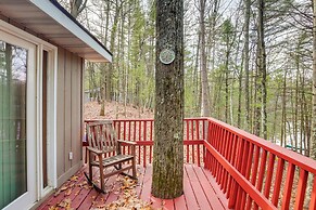 Lakefront Rhinelander Cabin w/ Dock & Fire Pit!