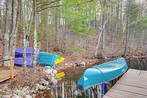 Lakefront Rhinelander Cabin w/ Dock & Fire Pit!