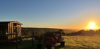 Luxury Shepherd's Hut Style Cabin With Views