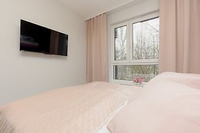 Dark Blue and Grey Apartment by Renters