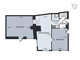 Sanders Tivoli 1- Lovely 2-bdr Apt Near Tivoli