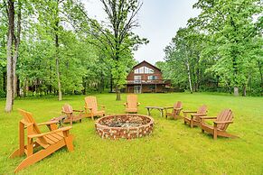 Cross Lake Retreat w/ Dock, Deck & Paddleboards!