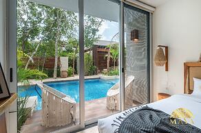 NHOA 107B Lux 1BR Condo Pool access in Aldea Zama