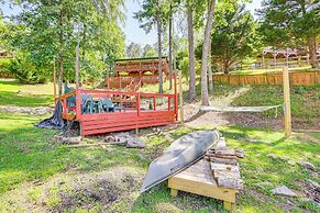 Lakefront Sparta Cottage w/ Decks & Boat Dock
