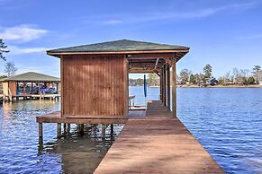 Lakefront Sparta Cottage w/ Decks & Boat Dock