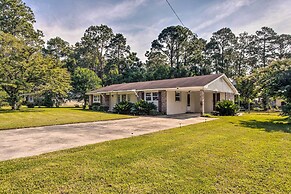 Cozy Waycross House w/ Yard & Screened Patio!