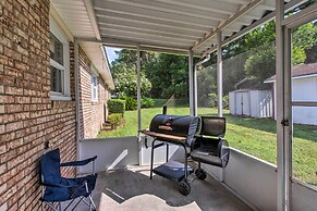 Cozy Waycross House w/ Yard & Screened Patio!