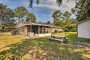 Cozy Waycross House w/ Yard & Screened Patio!