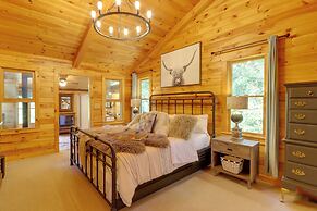 Blue Ridge Cabin w/ Hot Tub & Private Lake!