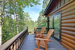 Blue Ridge Cabin w/ Hot Tub & Private Lake!