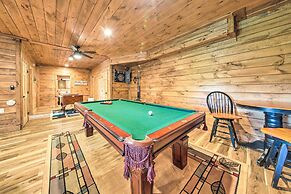 Mineral Bluff Cabin w/ Hot Tub + Game Room!