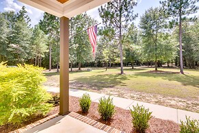 Stylish Hephzibah Home w/ Fire Pit & Theater Room!