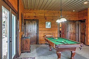 Secluded Morganton Cabin w/ Wooded Views & Hot Tub