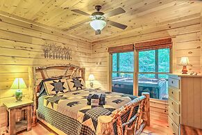 'bigfoot's Hideout' in Blue Ridge w/ Hot Tub!