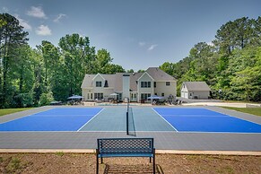 Newnan Vacation Rental w/ Pool & Pickleball Court!