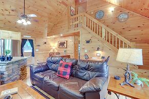 Charming Morganton Cabin w/ Hot Tub & Game Room!
