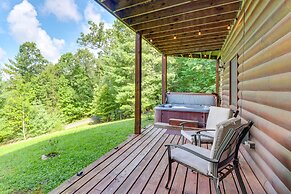 Charming Morganton Cabin w/ Hot Tub & Game Room!