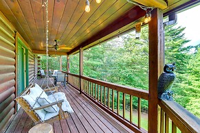 Charming Morganton Cabin w/ Hot Tub & Game Room!
