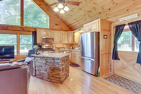 Charming Morganton Cabin w/ Hot Tub & Game Room!