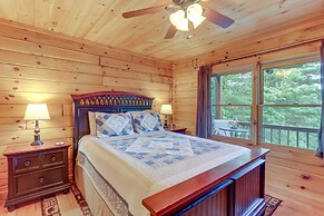 Charming Morganton Cabin w/ Hot Tub & Game Room!