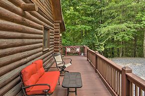 Blue Ridge Log Cabin w/ Hot Tub & Game Room!