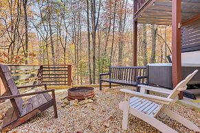 Blue Ridge Log Cabin w/ Hot Tub & Game Room!