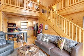 Blue Ridge Log Cabin w/ Hot Tub & Game Room!